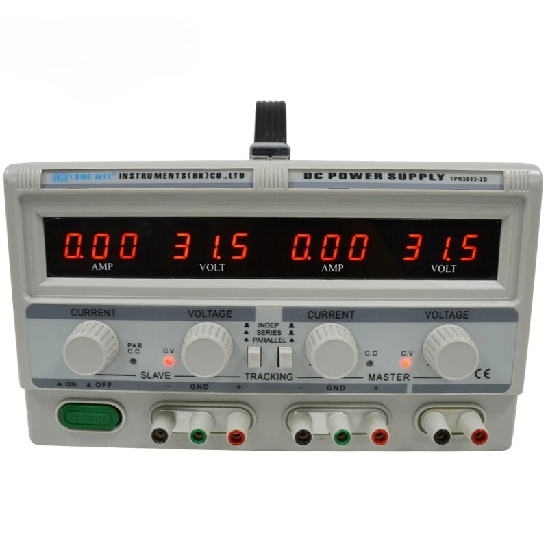 TPR3005 مزود طاقة خطي ثنائي ال - مراجعة Dual Channel Linear Power Supply 30V 5A وسعره
